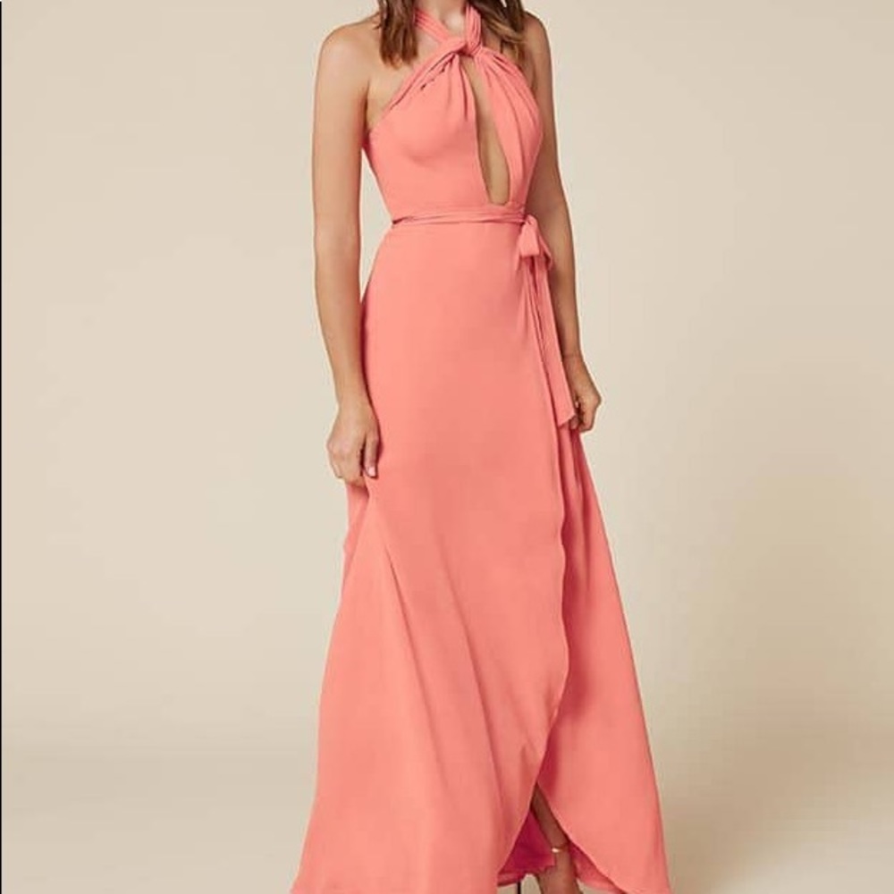 Reformation maxi dress L